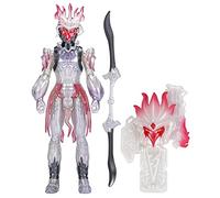 Power Rangers Dino Fury F8155 - Statuetta snodata 15 cm + accessori (spade e chiave Dino), personaggio Void King