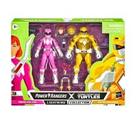 Power Rangers Ninja Turtles April Oneil And Michenlangelo 15 Cm Multicolor