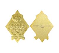 Power Rangers Edizione Limitata Medaglione Placcato In Oro 24k