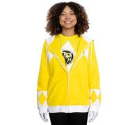 Power Rangers - Felpa con cappuccio - Uomo giallo M