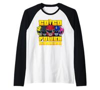 Power Rangers Go Go Maglia con Maniche Raglan