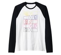 Power Rangers Go Maglia con Maniche Raglan