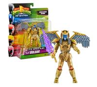 Power Rangers - I cattivi, statuetta articolata a funzione 12 cm, modello Goldar, per bambini dai 4 anni, PWG061