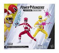 Power Rangers Lightning Collection Mighty Morphin Yellow Ranger & Red Ranger "Swap" Jason & Trini Boom Comics Confezione da 2 action figure da 15 cm