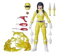 Power Rangers Lightning Collection Remastered, statuetta snodata Mighty Morphin Ranger, 15 cm, colore: Giallo