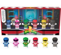 Little People Collector Power Rangers - Set di 6 personaggi in edizione speciale per adulti e fan, 6 personaggi in una confezione da esposizione