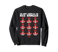 Power Rangers Many Moods of The Red Ranger Felpa