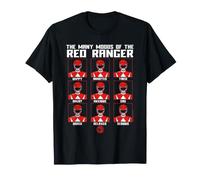 Power Rangers Many Moods of The Red Ranger Maglietta