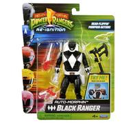 Power Rangers Mighty Morphin Auto-Morphin Black Ranger Action Figure