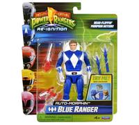Power Rangers Mighty Morphin Auto-Morphin Blue Ranger Action Figure