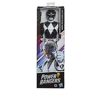 Power Rangers Mighty Morphin Black Ranger 30 cm Action Figure giocattolo ispirato al programma TV Classic, accessori Power Axe