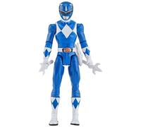 Power Rangers Mighty Morphin Blue Ranger, action figure giocattolo, supereroe Hasbro e giocattoli per ragazzi e ragazze oltre i 4 anni, accessori inclusi