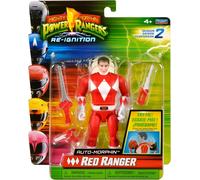 Power Rangers Mighty Morphin Re-Ignition Auto-Morphin Action Red Ranger Season 2