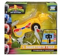 Power Rangers Mighty Morphin Re-Ignition Sabertooth Tiger Combinabile Dinozord