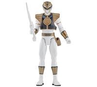 Power Rangers Mighty Morphin White Ranger, action figure giocattolo, supereroe Hasbro e giocattoli per ragazzi e ragazze sopra i 4 anni, accessori inclusi