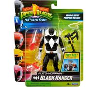 Power Rangers - Morphin Auto Morphin Black Ranger Figura