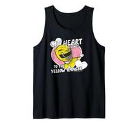 Power Rangers My Hearth Belongs 2 The Yellow Ranger Distress Canotta