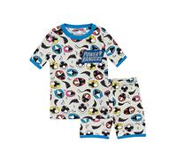 Power Rangers Pigiama a Maniche Corta per Ragazzi Ninja Steel Vestibilitta Stretta Multicolore 9-10 Anni