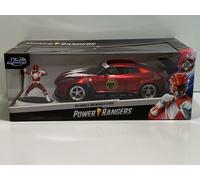 Power Rangers Ranger Rosso E 2009 Nissan R35 1:24 Jada 31908