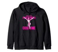 Power Rangers This Is My Pink Ranger Costume Battle Pose Felpa con Cappuccio