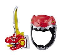 Power Rangers- TREX Gioco di Ruolo Dino, Colore Rosso, Taglia Unica, E6359