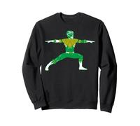 Power Rangers Yoga Green Felpa