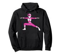 Power Rangers Yoga Pink Felpa con Cappuccio