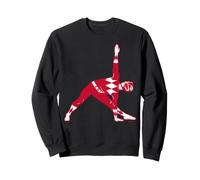 Power Rangers Yoga Red Felpa