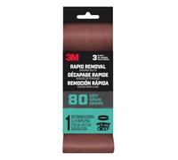 Power Sanding Belt, 80-Grit, 3 x 18-In. -BELT3X181PK80