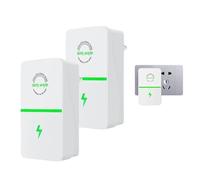 Power Saver Originale 2025, Powersaver Risparmio Energetico Originale, 30 KW Risparmio di Energia Elettrica 90 V - 250 V, Plug di Risparmio Energetico Altamente Efficiente (2)