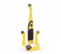 Power Scrubber Sonic Elettronico Spazzola di Pulizia Della Casa Spin e Doccia Scrubber con 4 Testine di Spazzola per Cucina e Domestica Pulizia