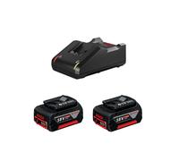 Power Set BOSCH (2 x 18V 5,0 Ah + GAL18V-40)