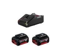 Power Set BOSCH (2 x 18V 5,0 Ah + GAL18V-40)