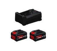 Bosch EXPERT 18V System Starter set a prestazioni elevate: 2 batterie EXBA 18V-55 + 1 caricabatterie rapido GAL 12V/18V-18