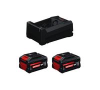 Bosch EXPERT 18V System Starter set a prestazioni elevate: 2 batterie EXBA 18V-55 + 1 caricabatterie rapido GAL 12V/18V-18