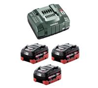 Metabo Basic Set di 3 x lihd 5.5 Ah, 685074000