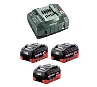Power Set METABO (3 x 18V 5,5 Ah LiHD + ASC 145)