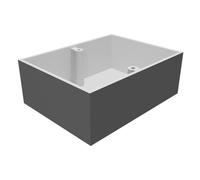 Power Socket Box Housing for EU Standard Electrical Outlets - Wall Mounted