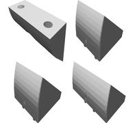 Power Socket Mount for IKEA Skadis - Moveable Pegboard Electrical Outlet