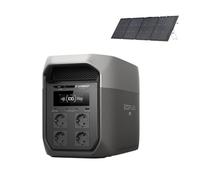 Power station EF ECOFLOW DELTA 3 Max da 2048 Wh con pannello solare da 400W