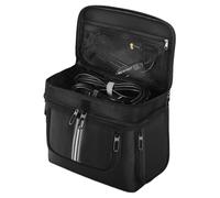 Power Station Storage Bag, Waterproof Cable Holder, Shock Proof Case with Handle, Shoulder Strap for Tailgating, Camping, Backpacking, Hiking, Picnic, Outdoor, Charging Station Use