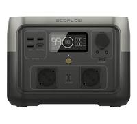 POWER STATIONS ECOFLOW RIVER 2 Max - Capacità 512Wh, LiFePO4, 2 Uscite CA, Ricarica 60 min