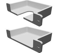 Power Strip Mounting Brackets with M4 Screw Compatibility - Dual End Design Set