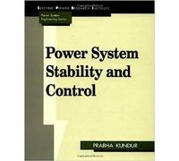 Power System Stability and Control