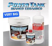 POWER TANK BIANCO BONIFICA PER TRATTAMENTO SERBATOIO KIT MOLTO GRANDE LUX METAL