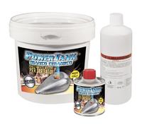 Power Tank - Kit Medio con PowerTank GUM e Primer Plastica - Ideale per la Riparazione Serbatoi - Ripara,rigenera e Protegge il Serbatoio per auto e moto,antiruggine,togliruggine,ceramico,fai da te.