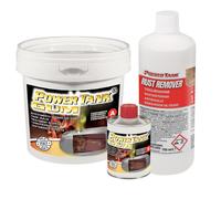 POWER TANK GUM TRATTAMENTO SERBATOIO SUPER KIT AUTO RIPARA CON RUGGINE DA MOTO