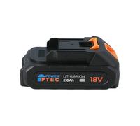 Power-Tec Batteria 18V - Per 92663 Pistola Colla Senza Fili 62384