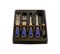 Power-TEC Bordo Clip Rimuovi Set 5pc Acciaio Inox Impugnatura Morbida Scatola