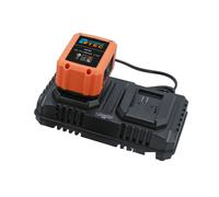 Power-TEC Caricabatterie Doppio Dock Euro A 2 Pin 92750 Unità Nuda 62930